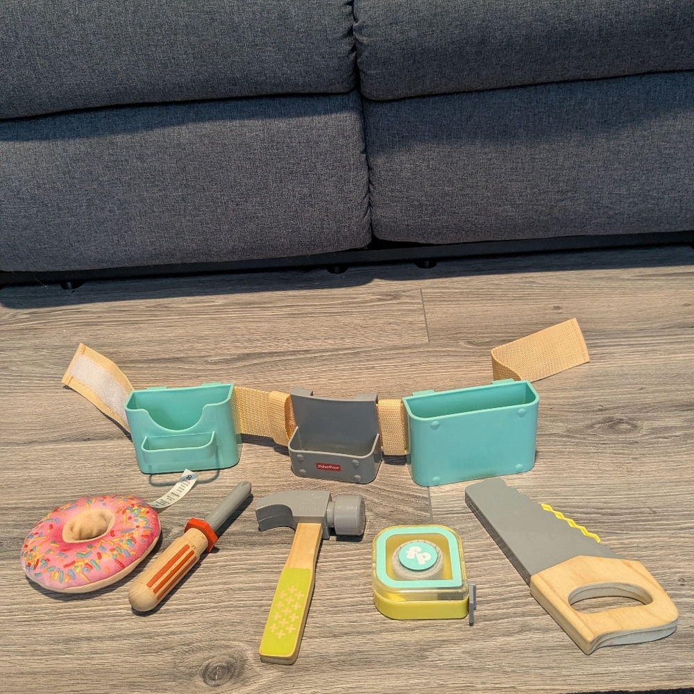Fisher Price Little People Toy Tool Belt
